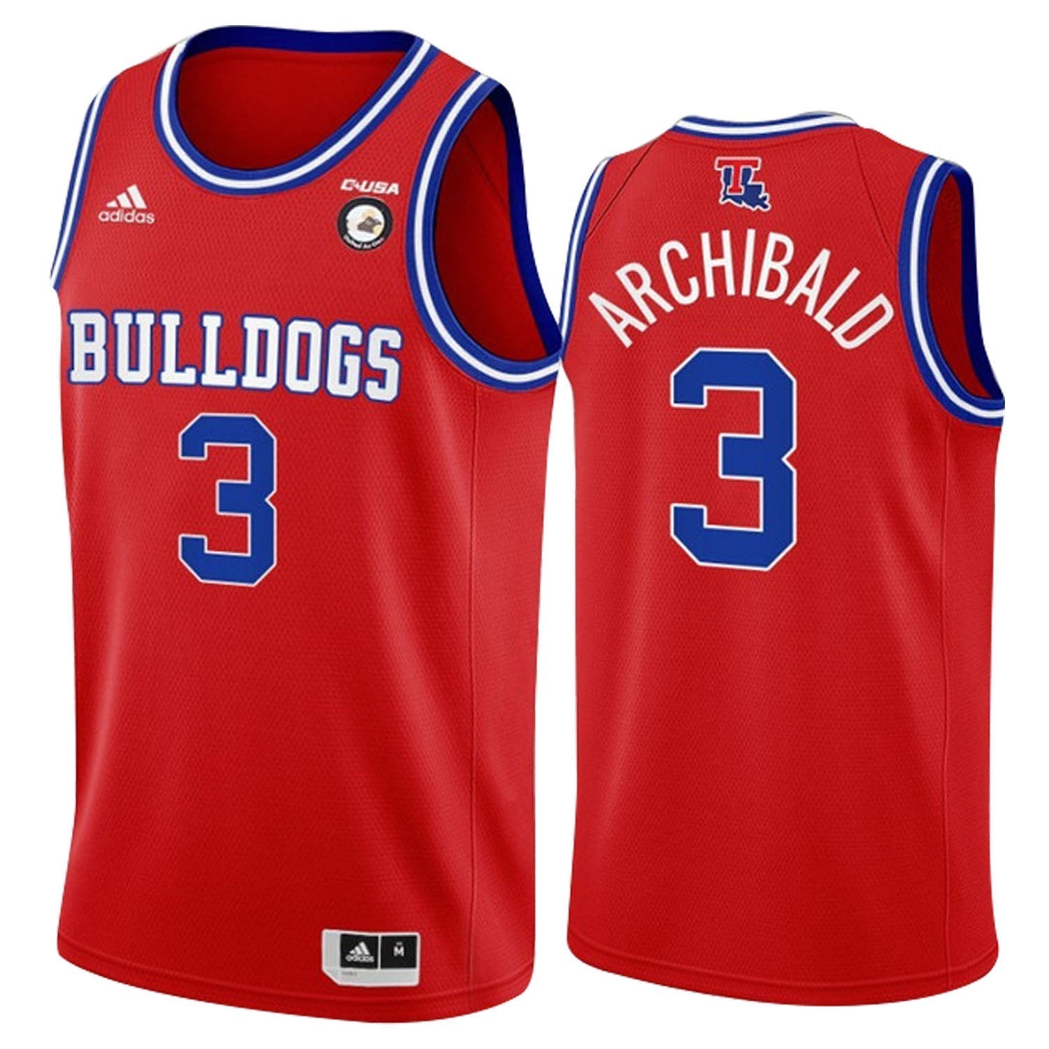 Amorie Archibald Louisiana Tech Bulldogs 3 Jersey