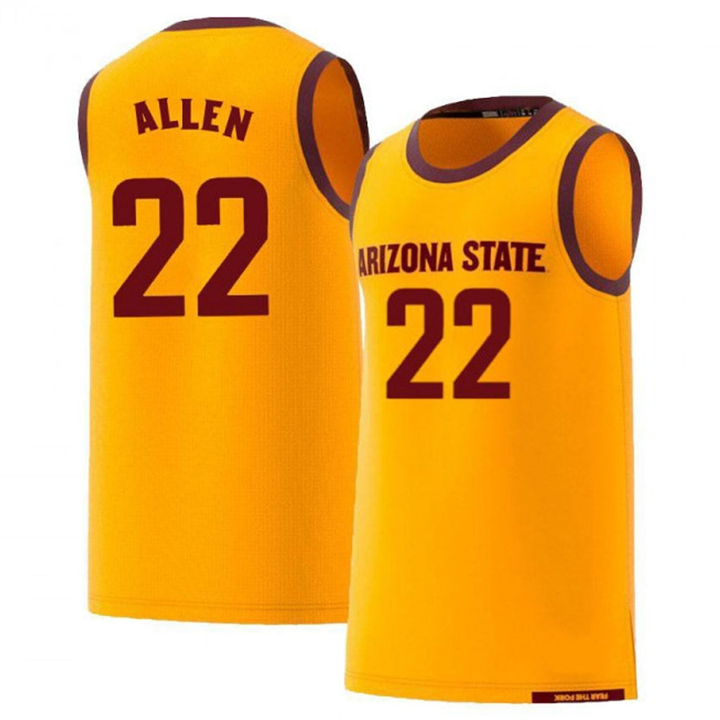 Andre Allen Arizona State Sun Devils 22 Jersey