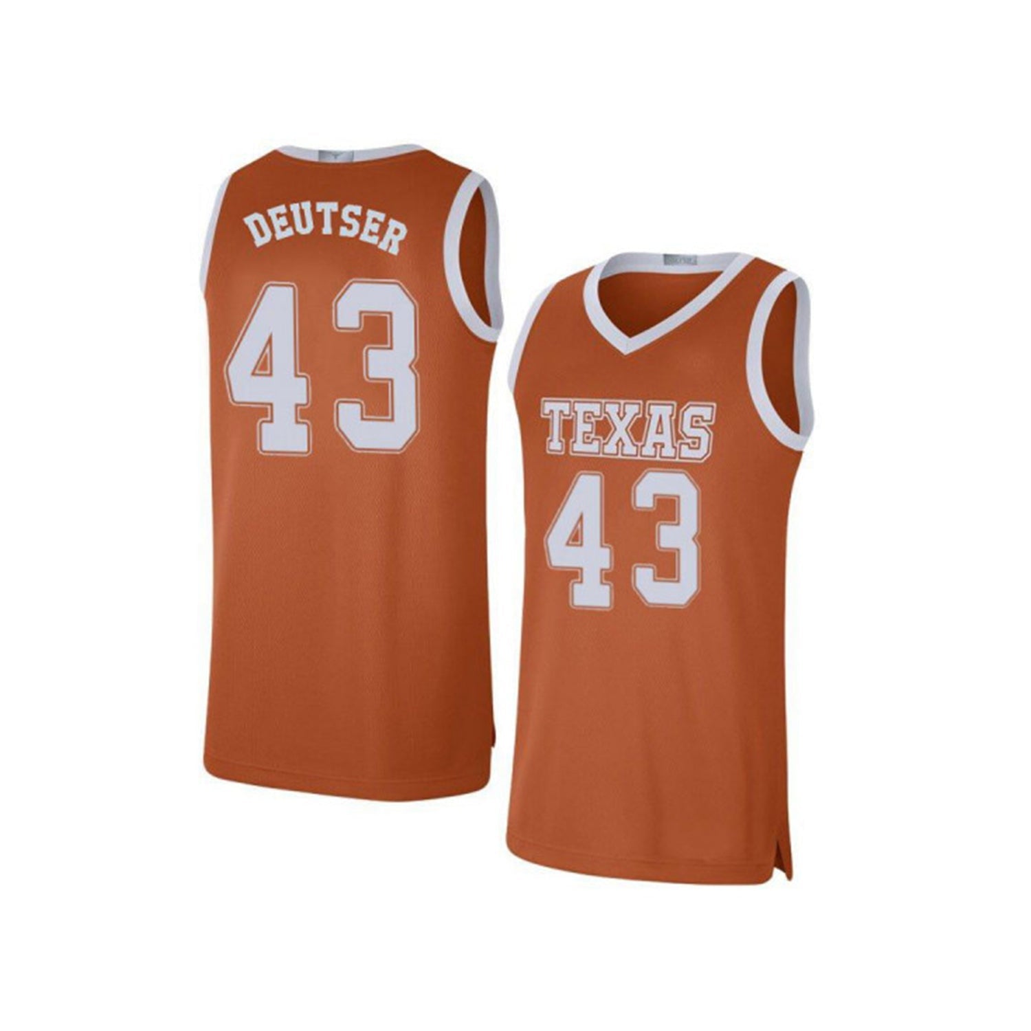 Andrew Deutser Texas Longhorns 43 Jersey
