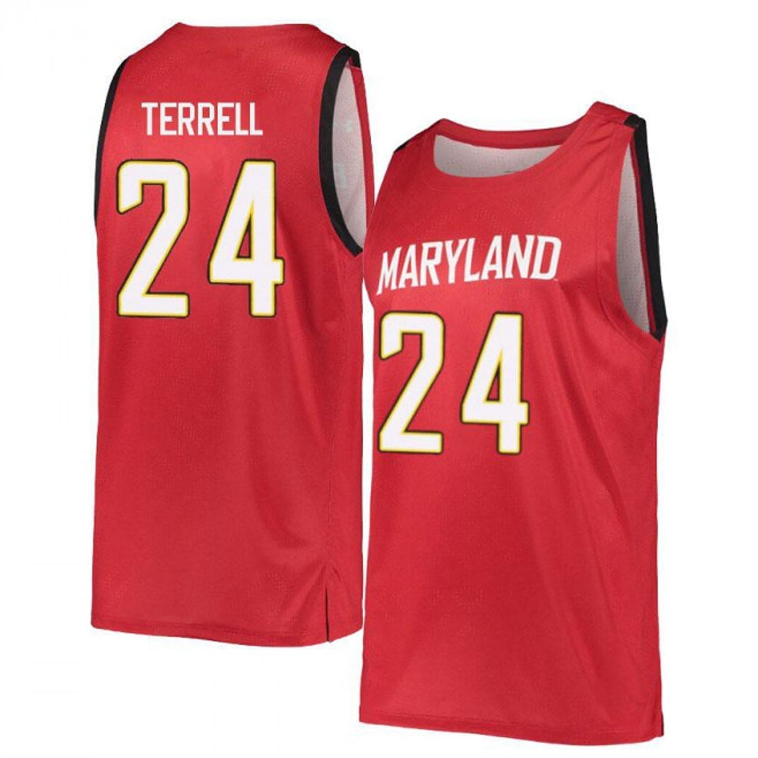 Andrew Terrell Maryland Terrapins 24 Jersey