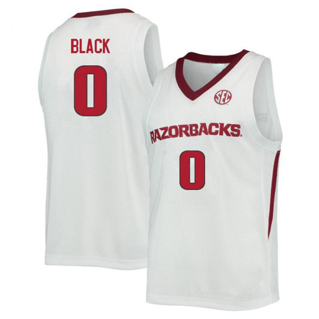 Anthony Black Arkansas Razorbacks 0 Jersey