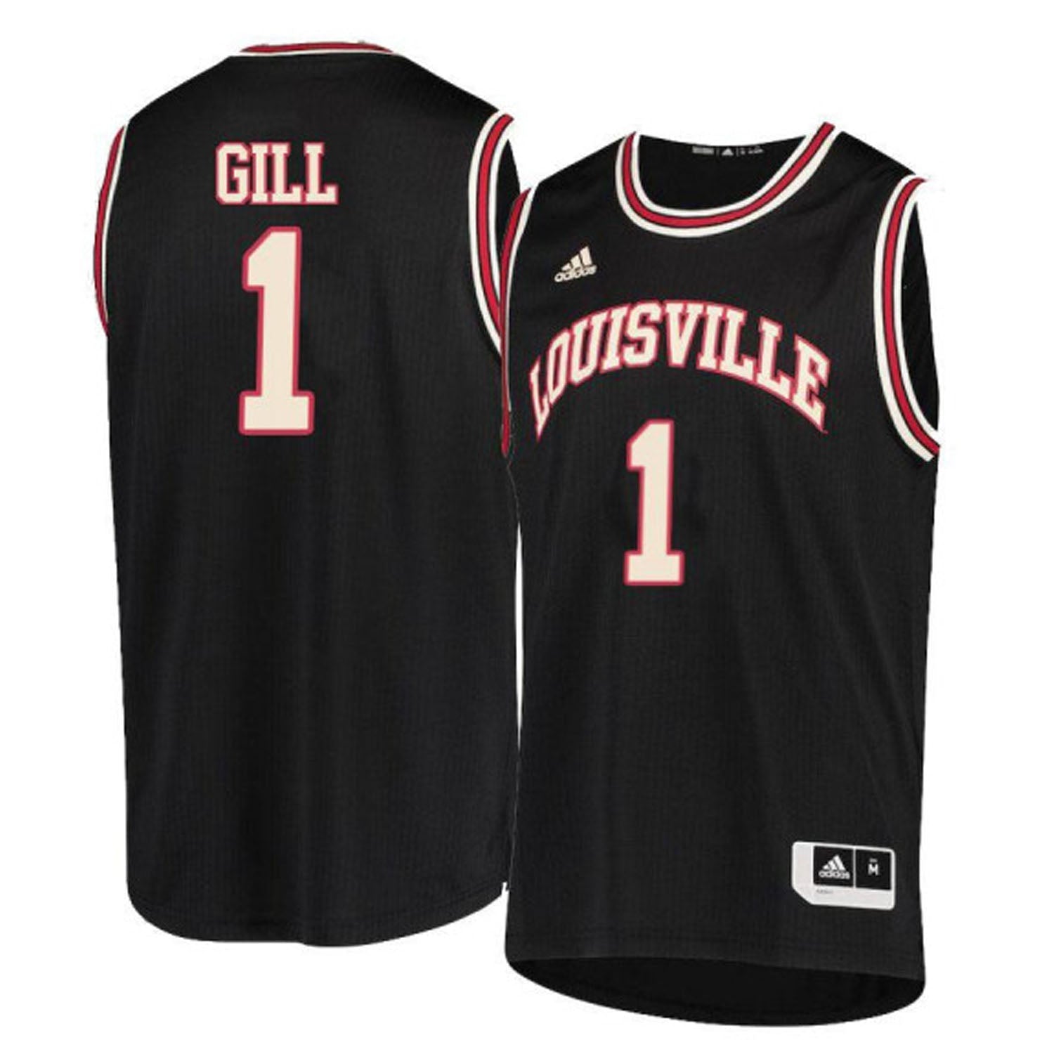 Anton Gill Louisville Cardinals 1 Jersey