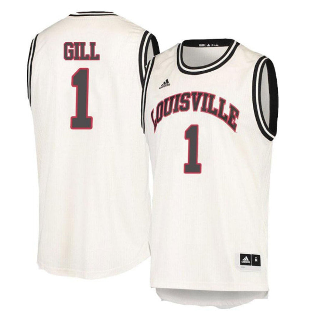 Anton Gill Louisville Cardinals 1 Jersey