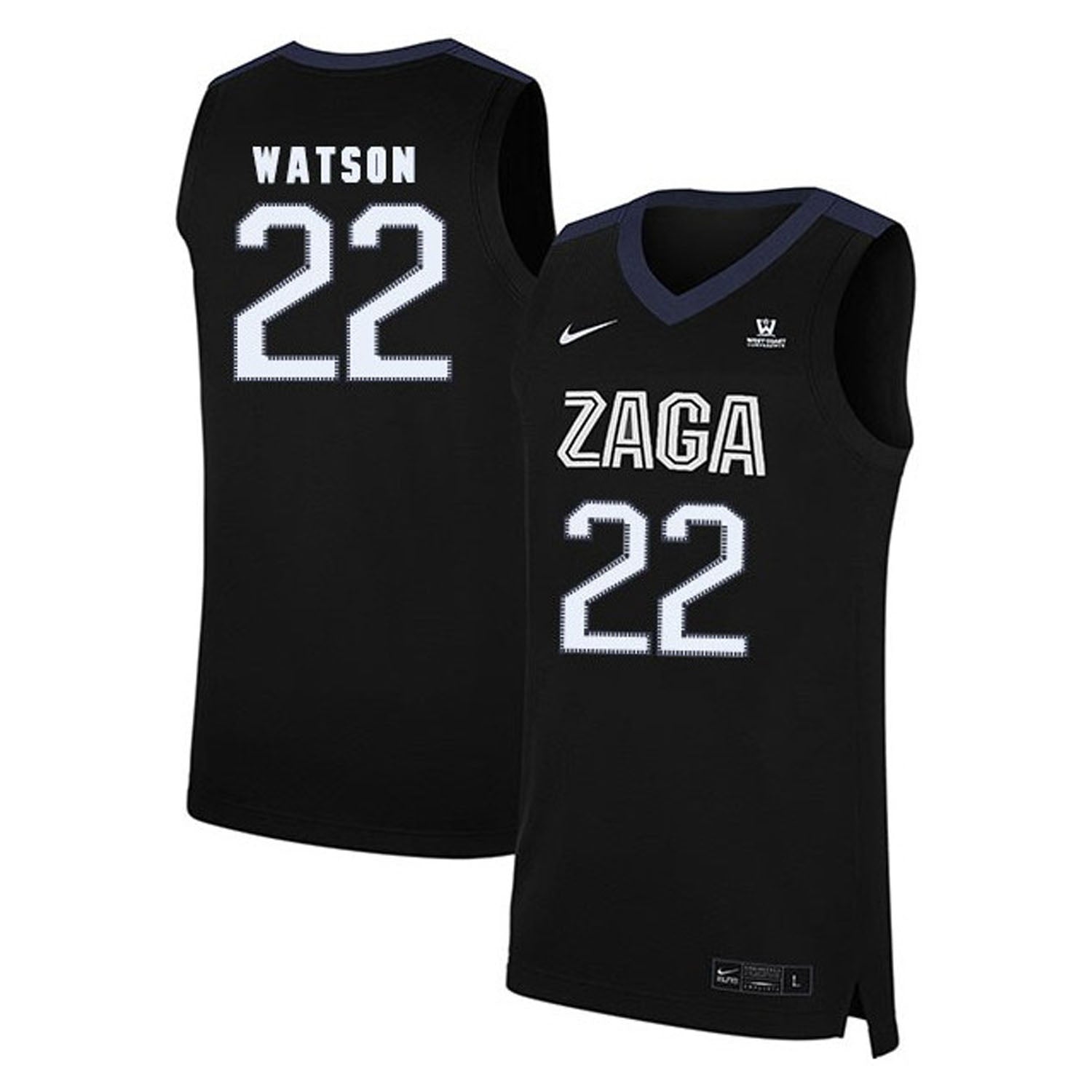 Anton Watson Gonzaga Bulldogs 22 Jersey