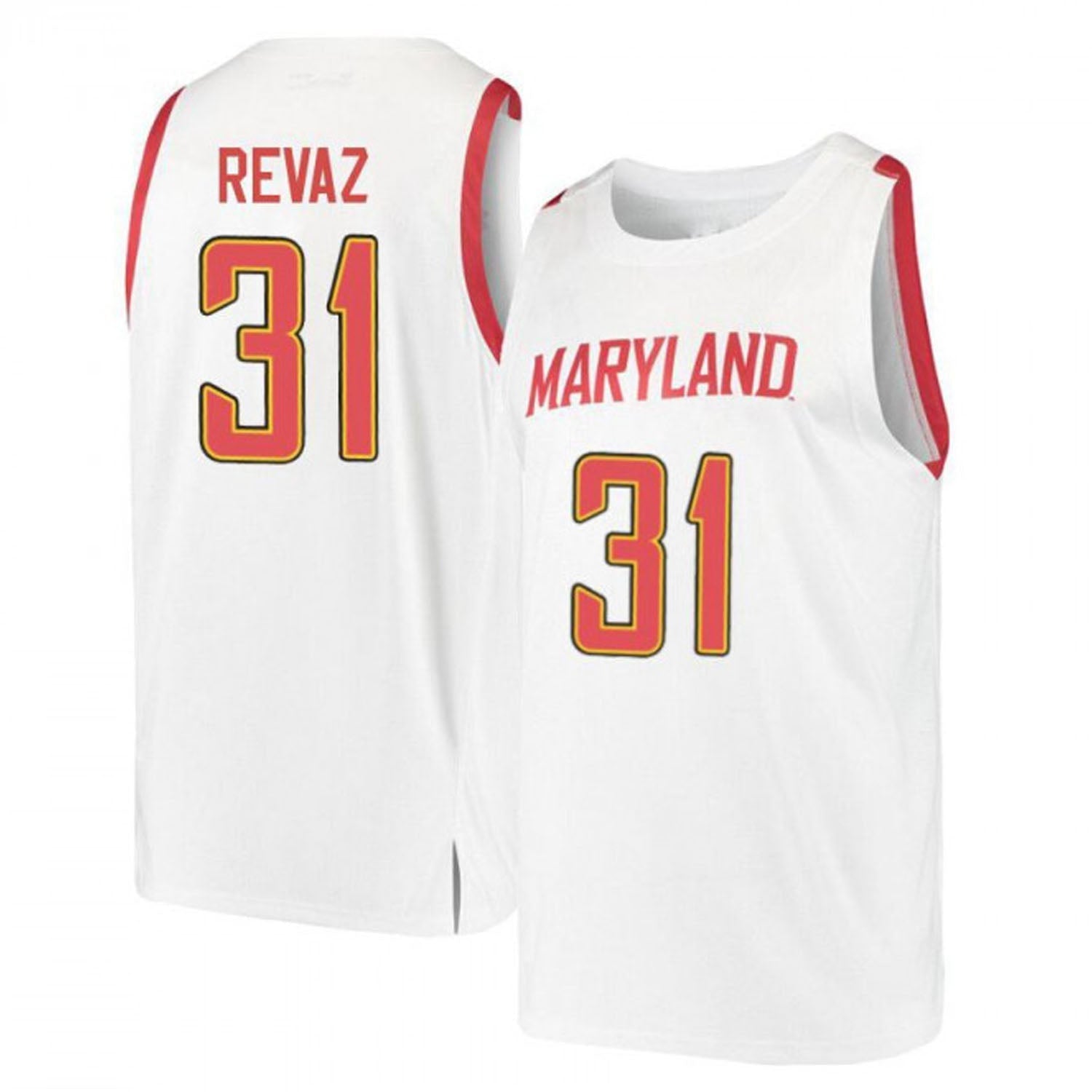 Arnaud Revaz Maryland Terrapins 31 Jersey
