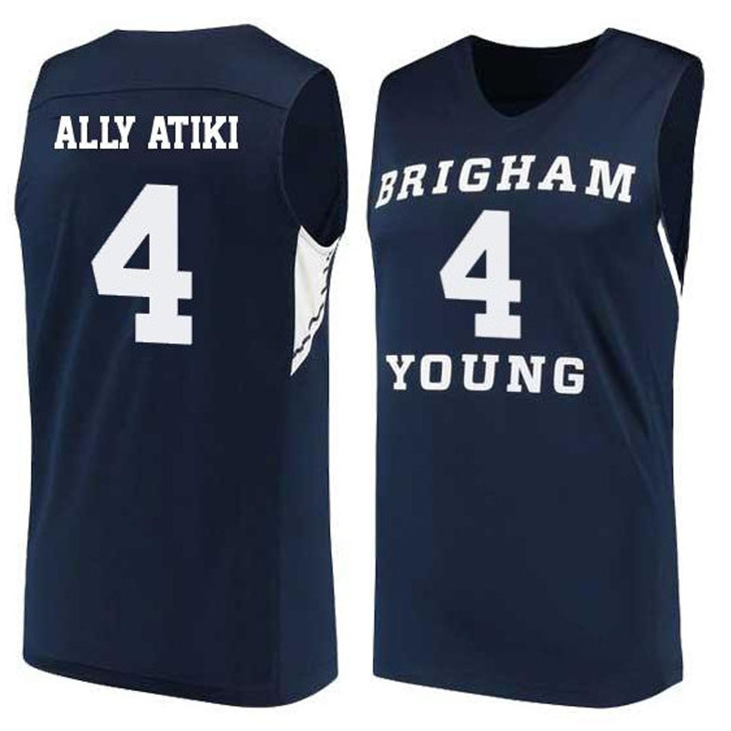 Atiki Ally Atiki BYU Cougars 4 Jersey