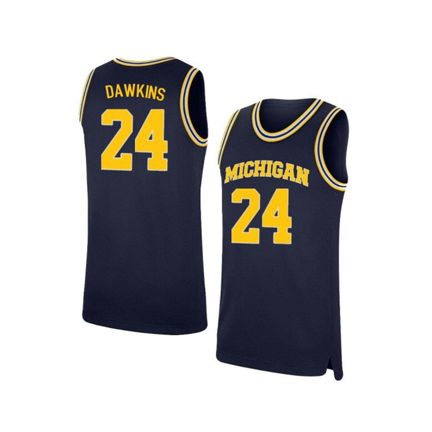 Aubrey Dawkins Michigan Wolverines 24 Jersey