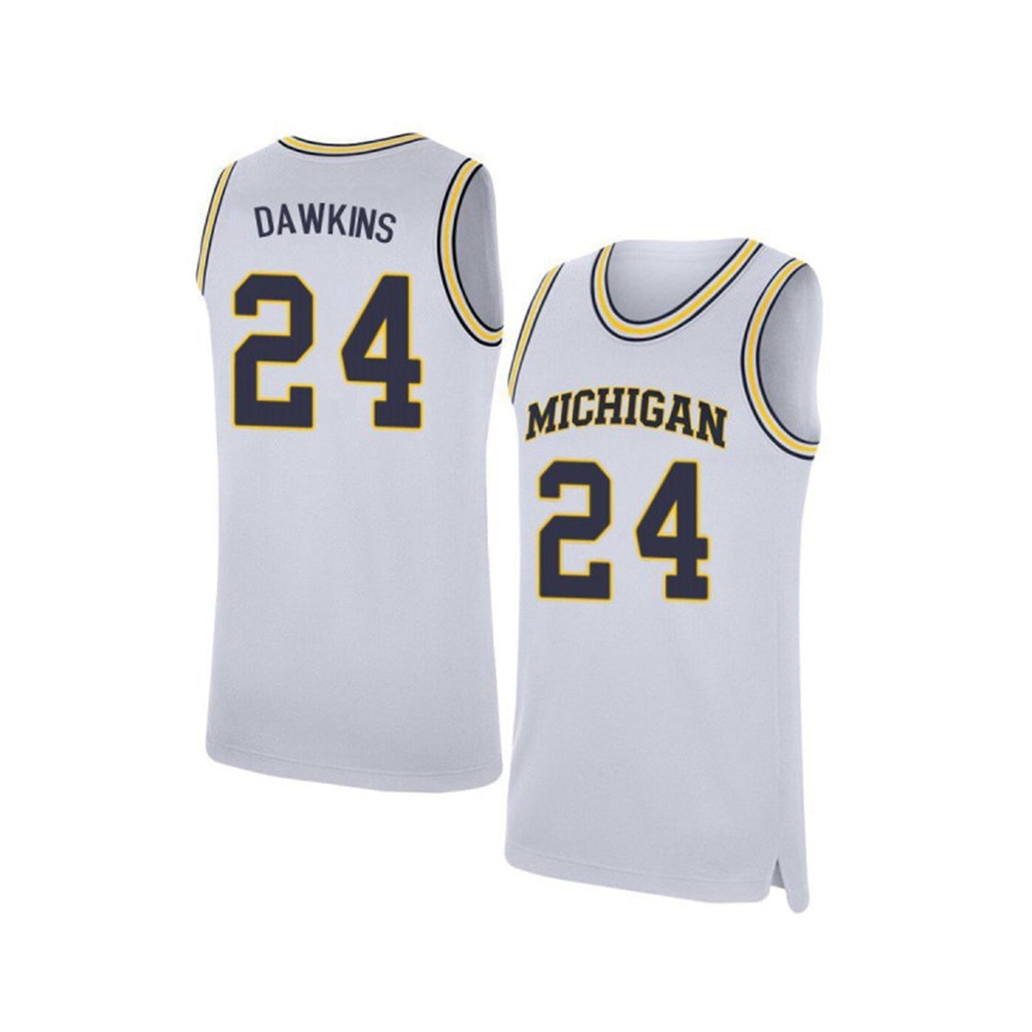 Aubrey Dawkins Michigan Wolverines 24 Jersey