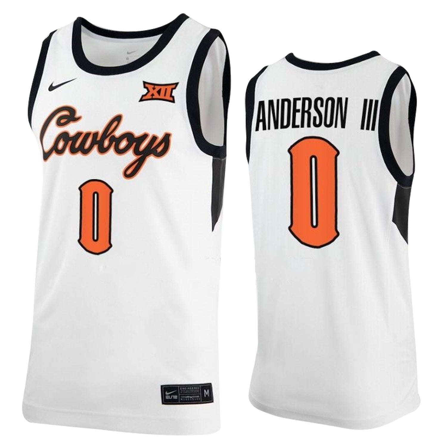 Avery Anderson III OSU Cowboys 0 Jersey