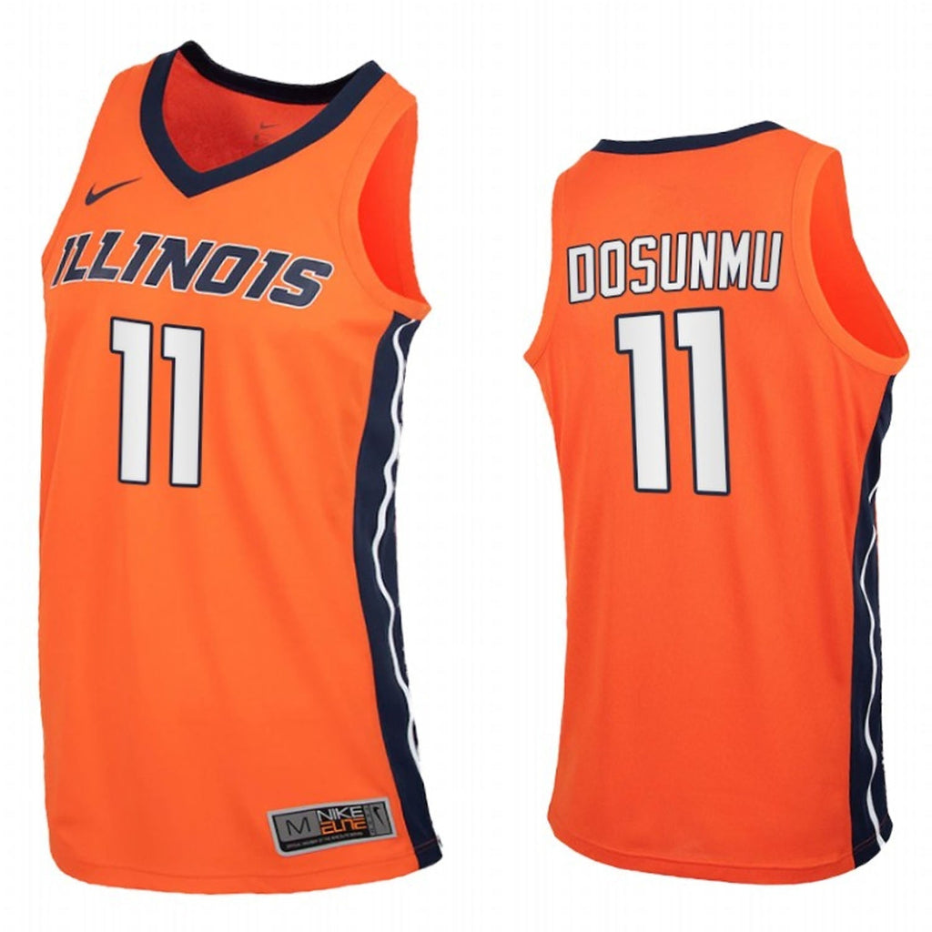 Ayo Dosunmu Illinois Fighting Illini 11 Jersey