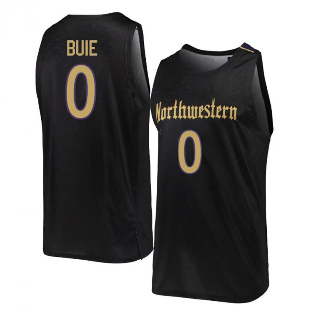 Boo Buie Northwestern Wildcats 0 Jersey