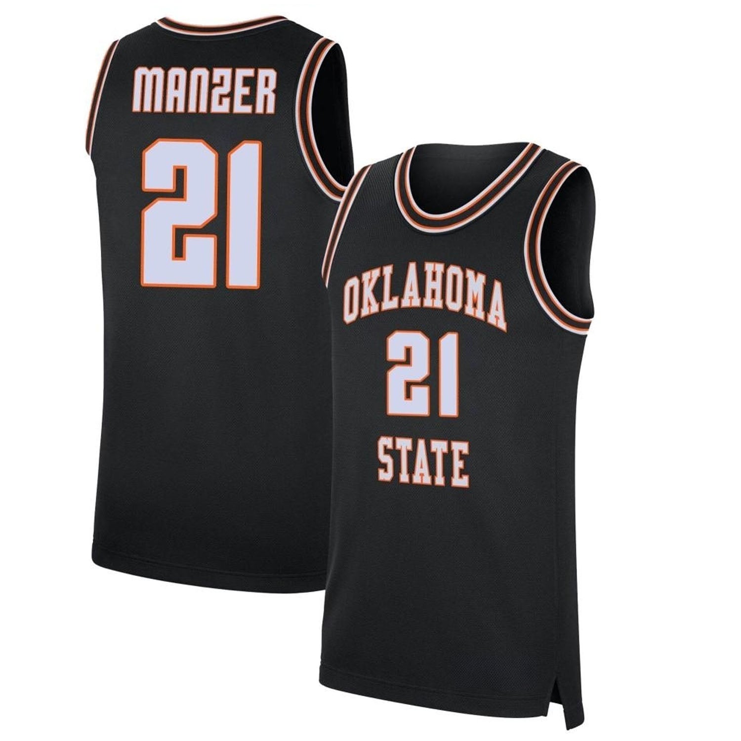 Brooks Manzer Oklahoma State Cowboys 21 Jersey