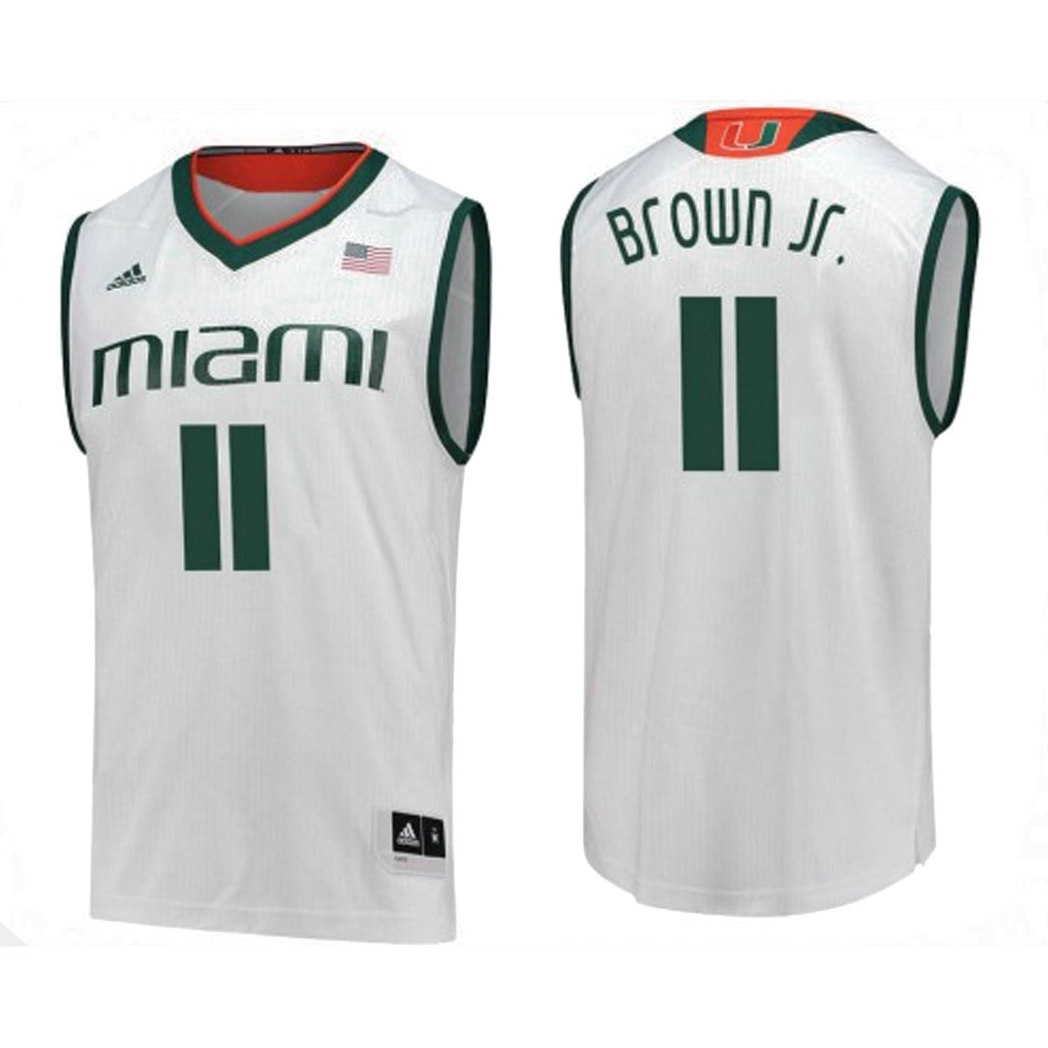 Bruce Brown Jr Miami Hurricanes 11 Jersey