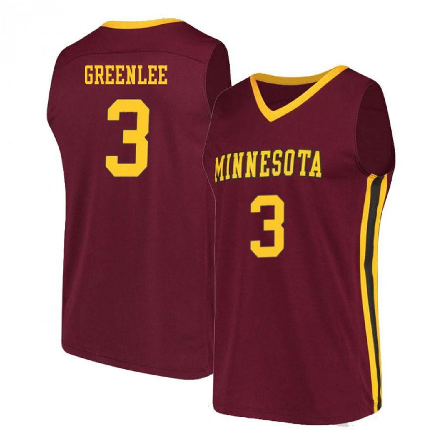 Bryan Greenlee Minnesota Golden Gophers 3 Jersey