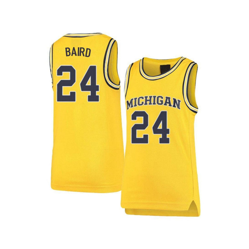 CJ Baird Michigan Wolverines 24 Jersey