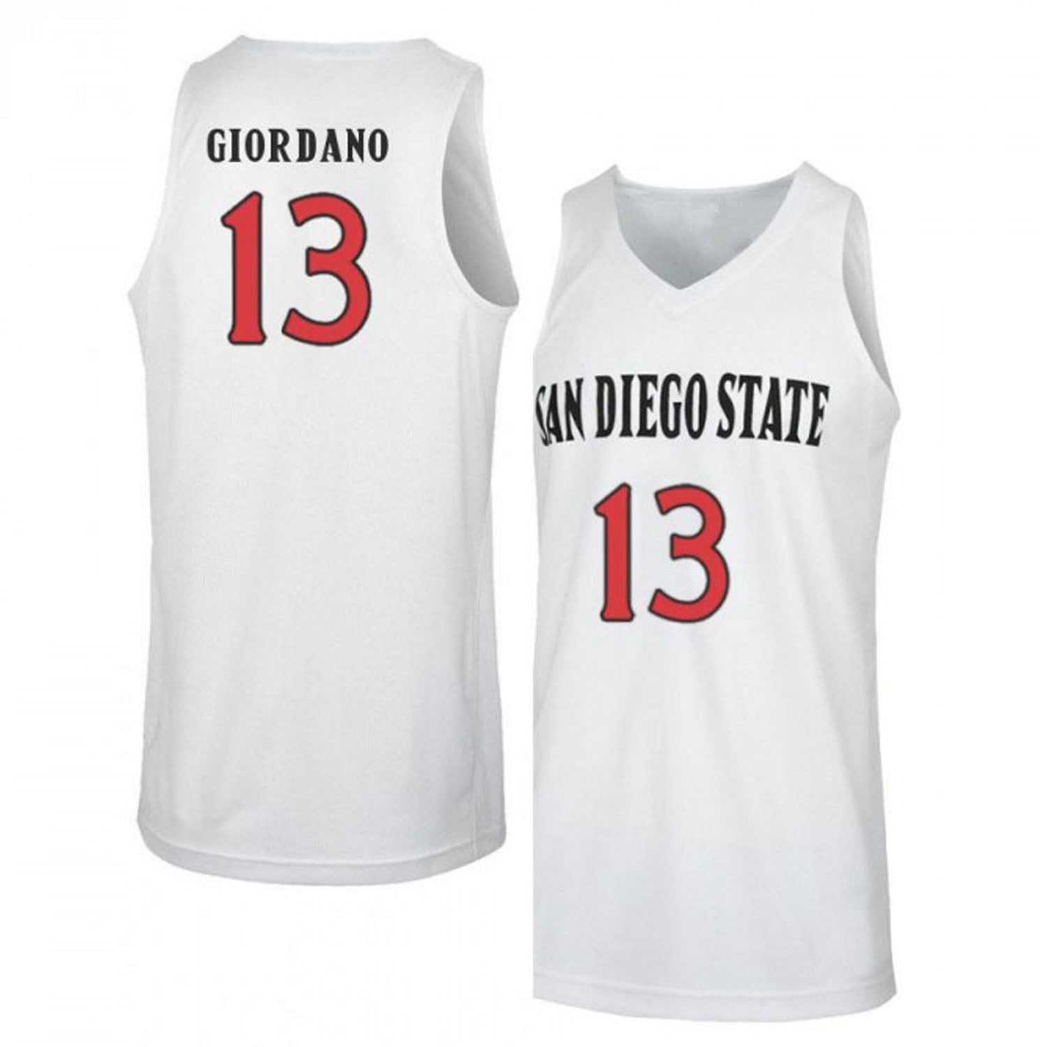 Caleb Giordano San Diego State Aztecs 13 Jersey