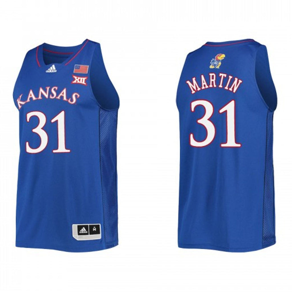 Cam Martin Kansas Jayhawks 31 Jersey