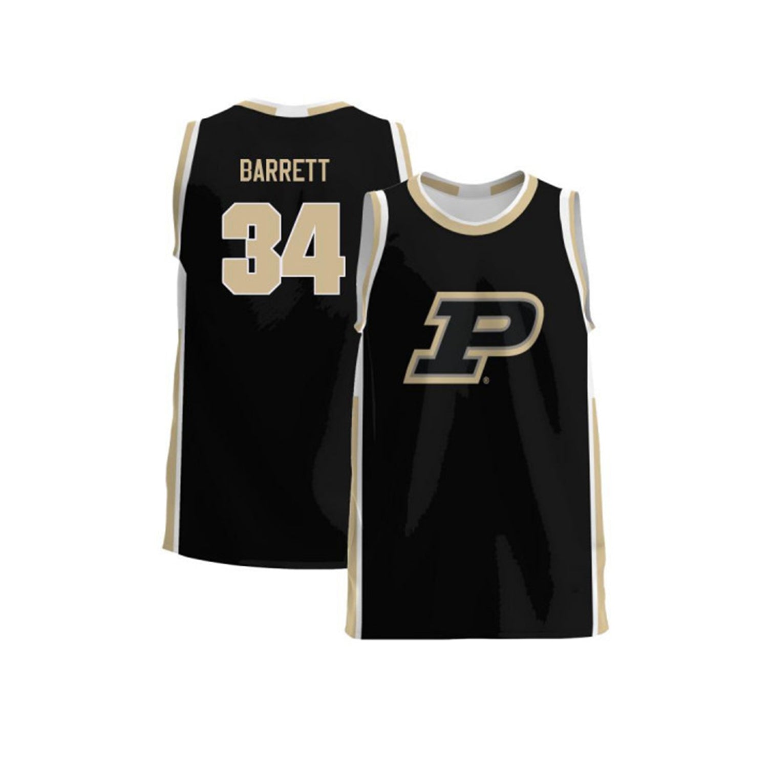 Carson Barrett Purdue Boilermakers 34 Jersey