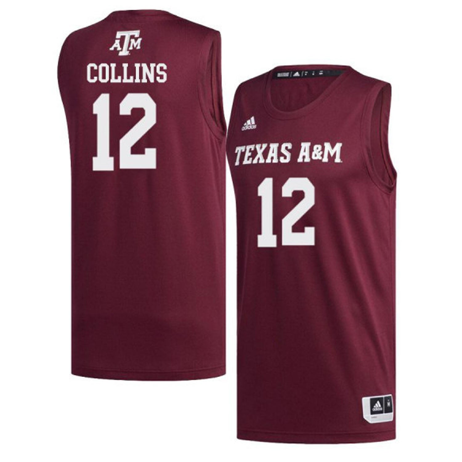 Chris Collins Texas A&M 12 Jersey