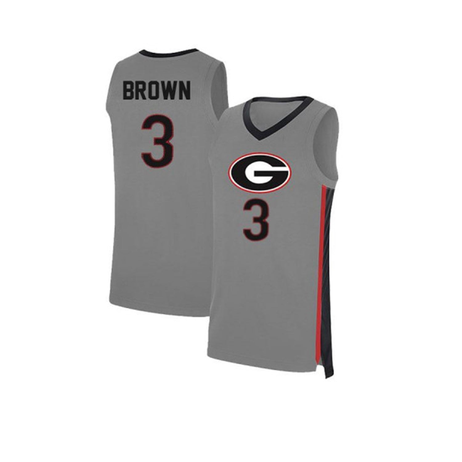 Christian Brown Georgia Bulldogs 3 Jersey