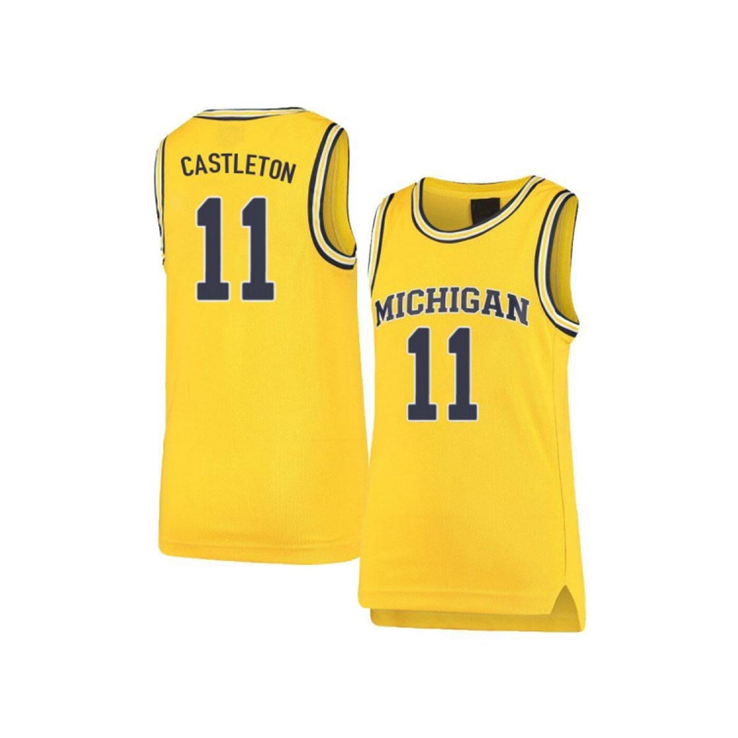 Colin Castleton Michigan Wolverines 11 Jersey