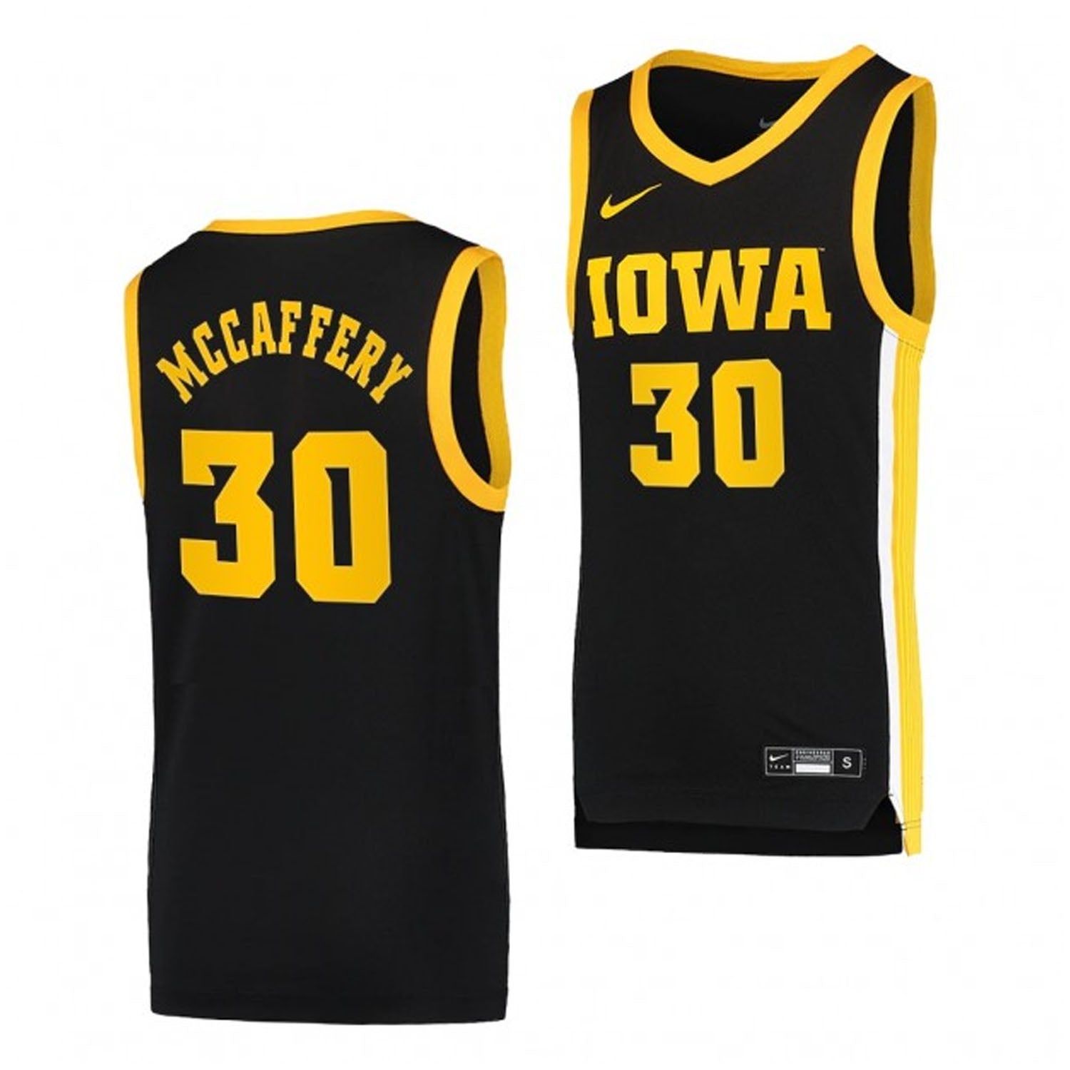 Connor McCaffery Iowa Hawkeyes 30 Jersey