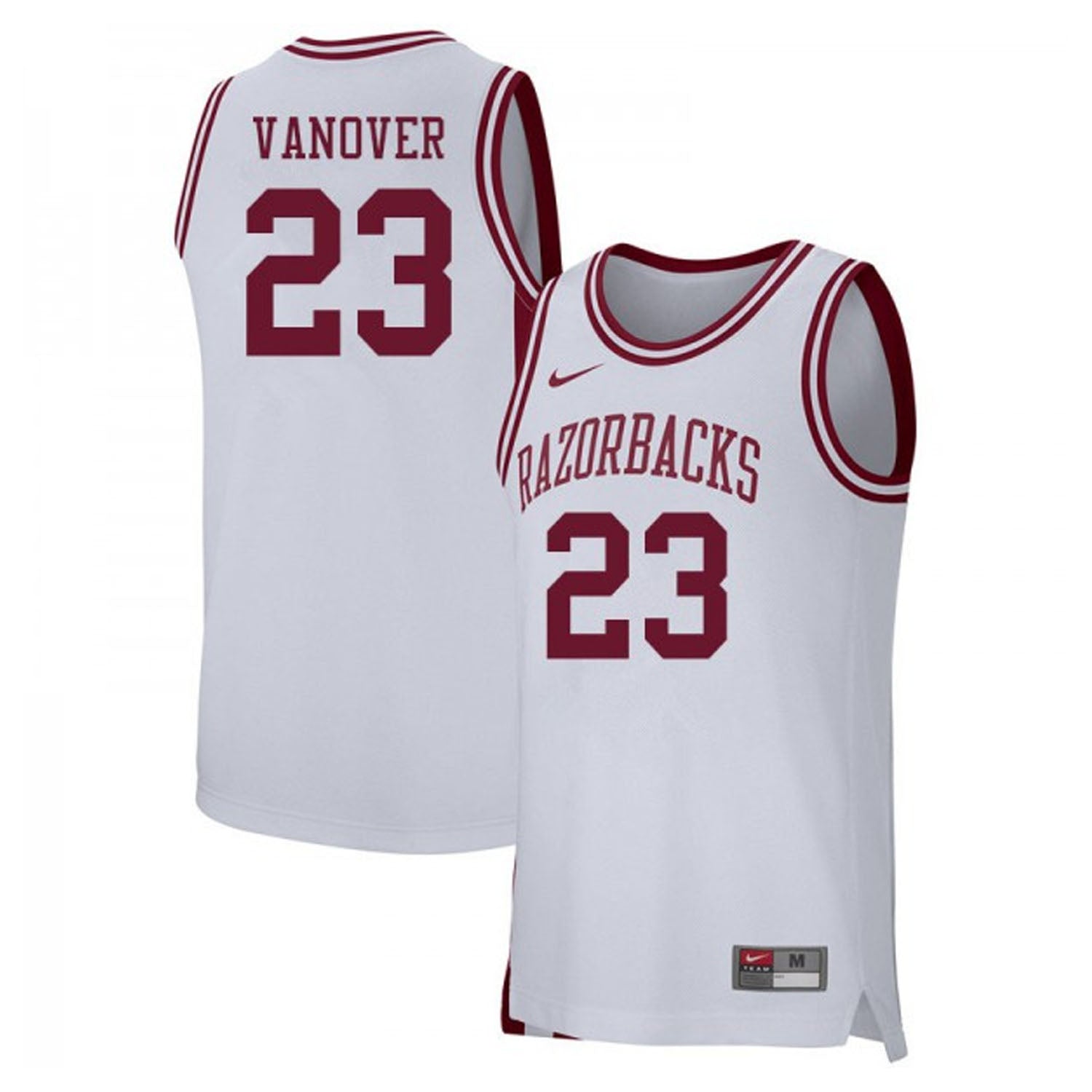 Connor Vanover Arkansas Razorbacks 23 Jersey