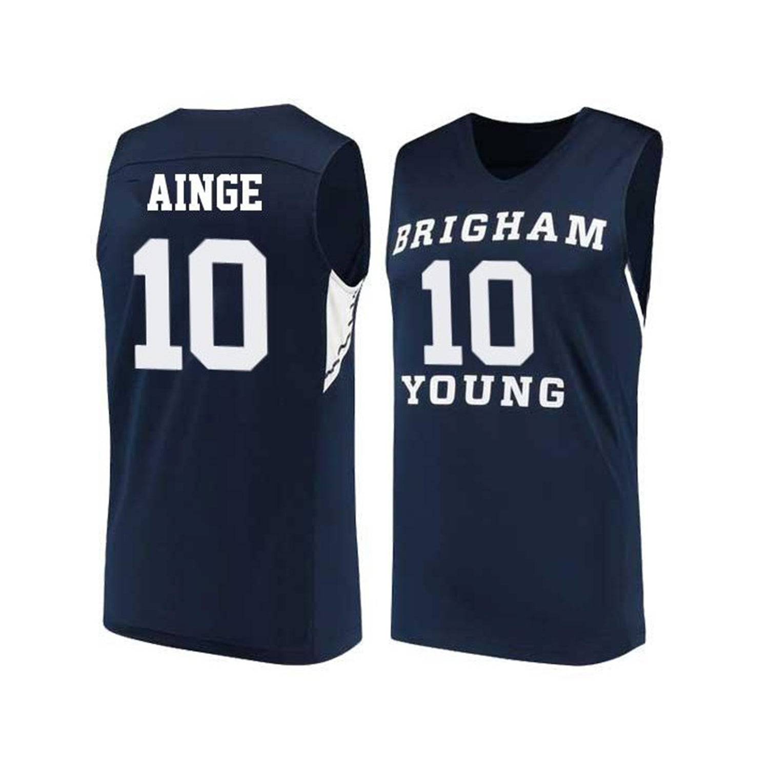 Cooper Ainge BYU Cougars 10 Jersey