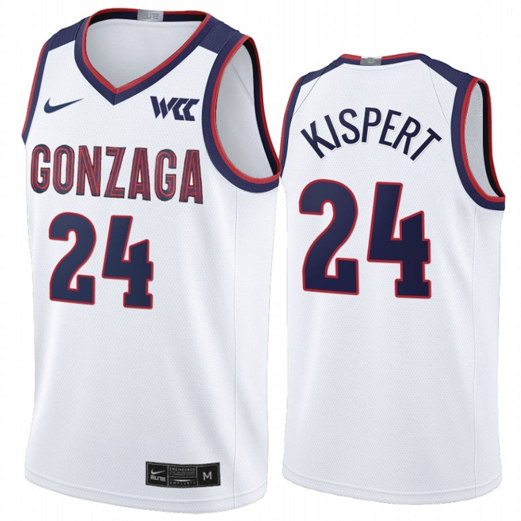 Corey Kispert Gonzaga Bulldogs 24 Jersey