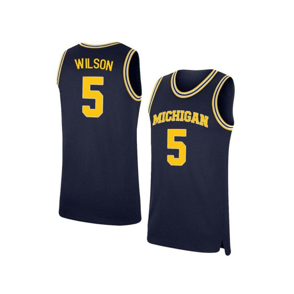 DJ Wilson Michigan Wolverines 5 Jersey
