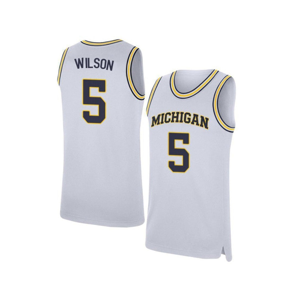 DJ Wilson Michigan Wolverines 5 Jersey