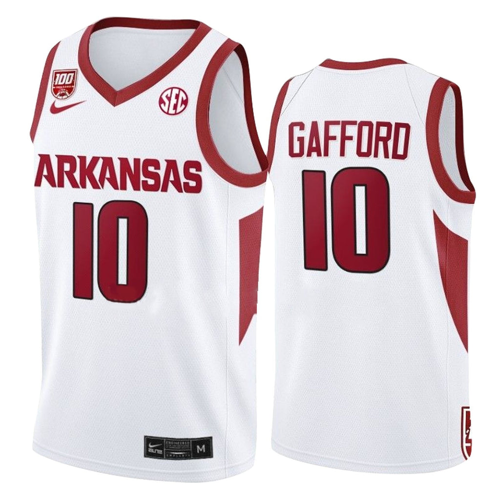 Daniel Gafford Arkansas Razorbacks 10 Jersey