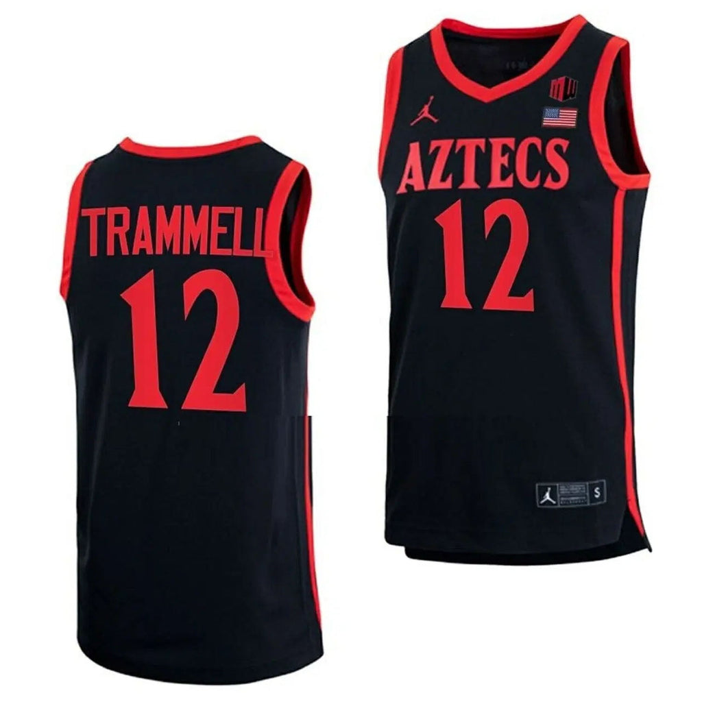 Darrion Trammell San Diego State Aztecs 12 Jersey