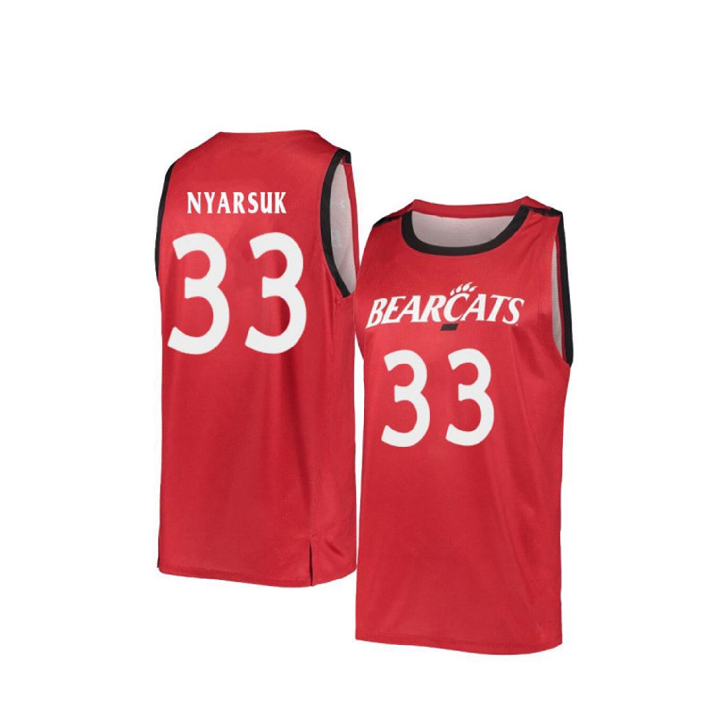 David Nyarsuk Cincinnati Bearcats 33 Jersey
