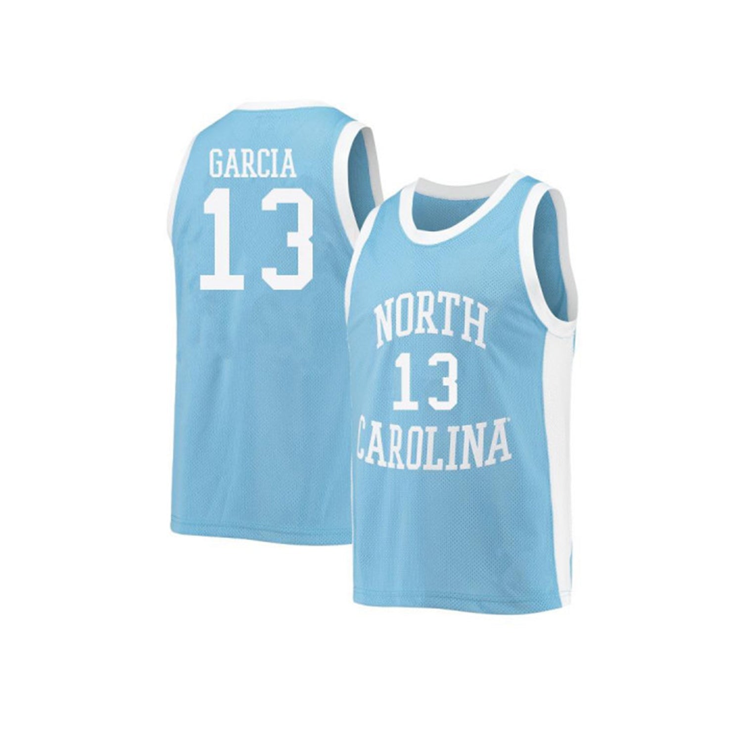Dawson Garcia North Carolina Tar Heels 13 Jersey
