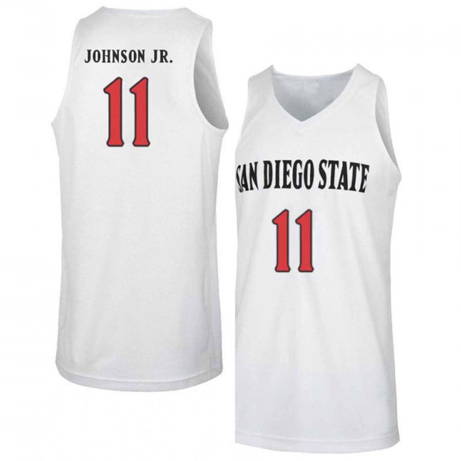 Demarshay Johnson Jr San Diego State Aztecs 11 Jersey