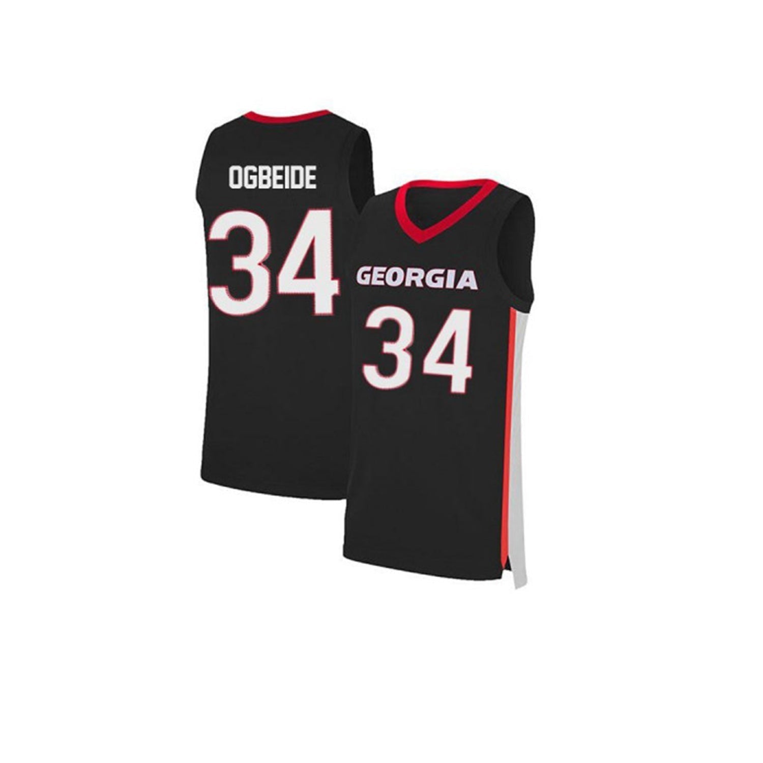 Derek Ogbeide Georgia Bulldogs 34 Jersey