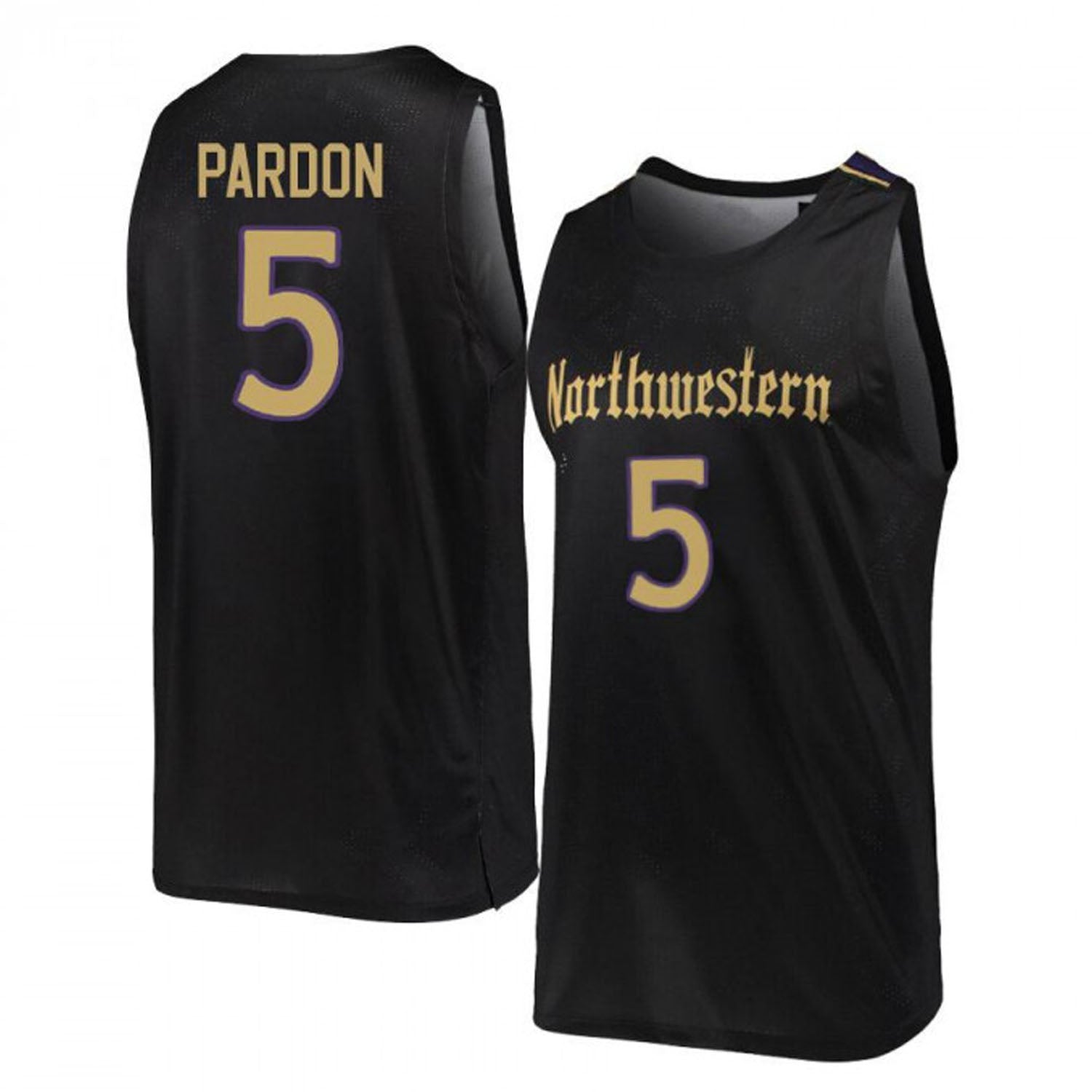 Dererk Pardon Northwestern Wildcats 5 Jersey
