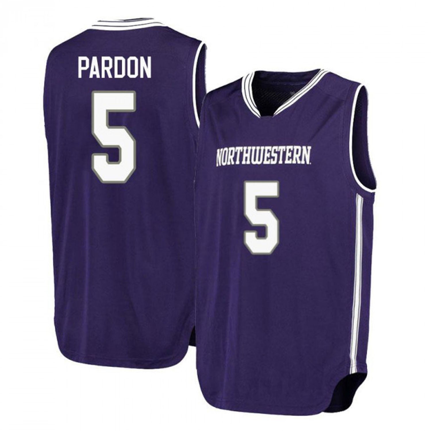 Dererk Pardon Northwestern Wildcats 5 Jersey