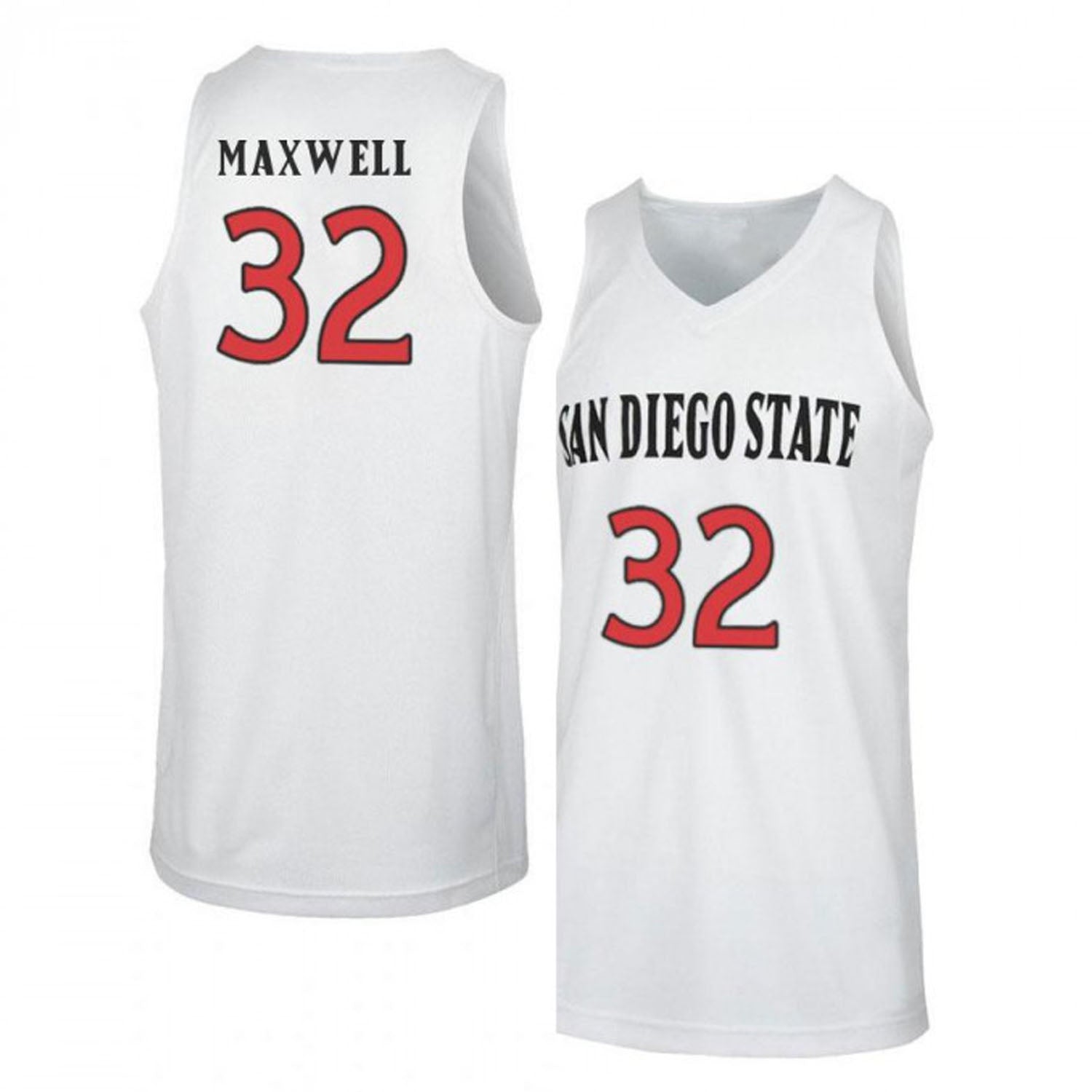 Desmond Maxwell San Diego State Aztecs 32 Jersey