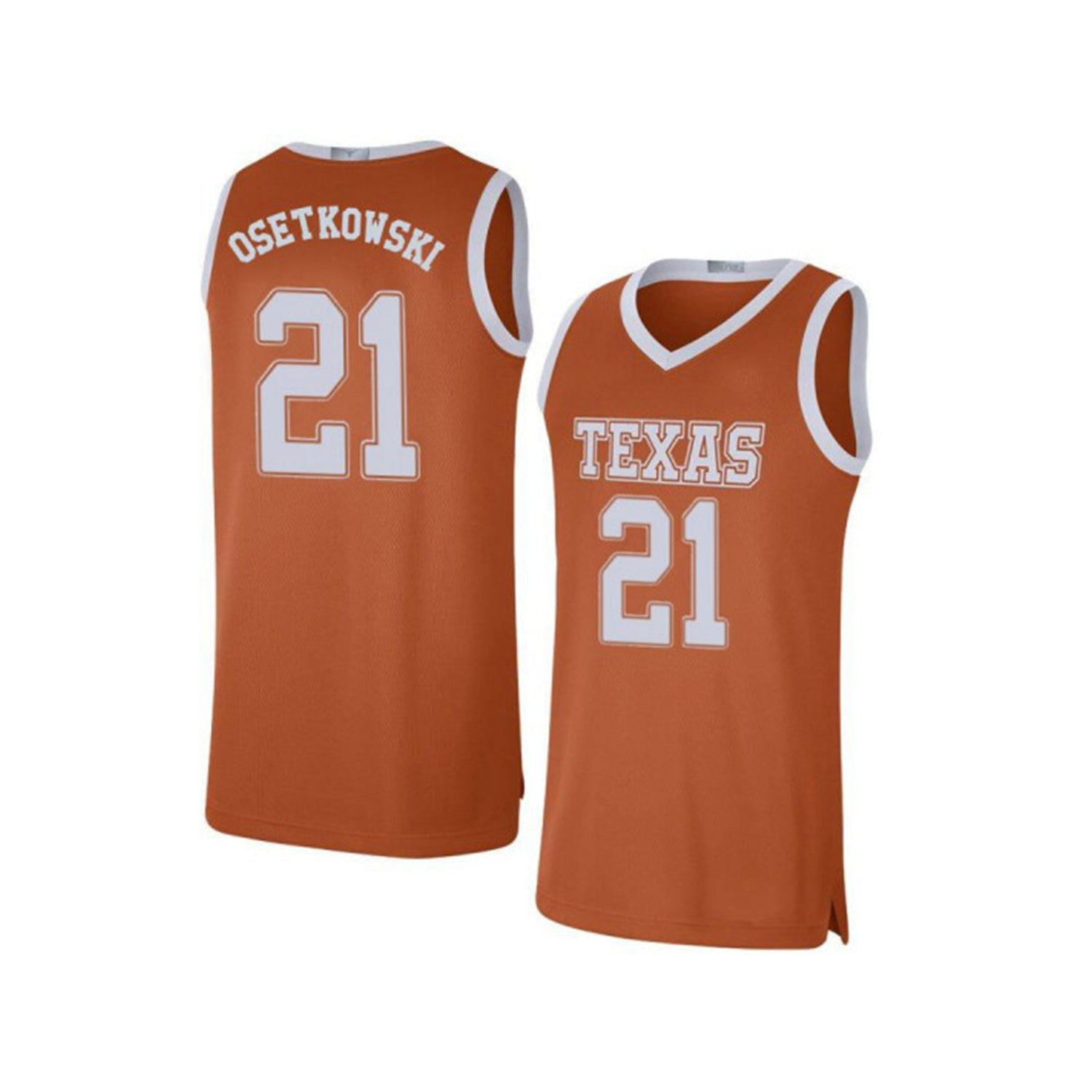 Dylan Osetkowski Texas Longhorns 21 Jersey