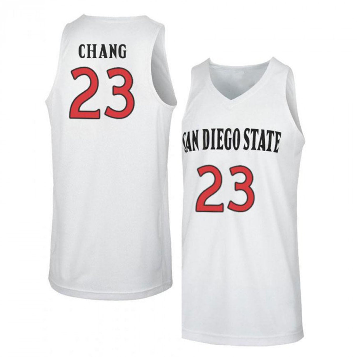 Ed Chang San Diego State Aztecs 23 Jersey