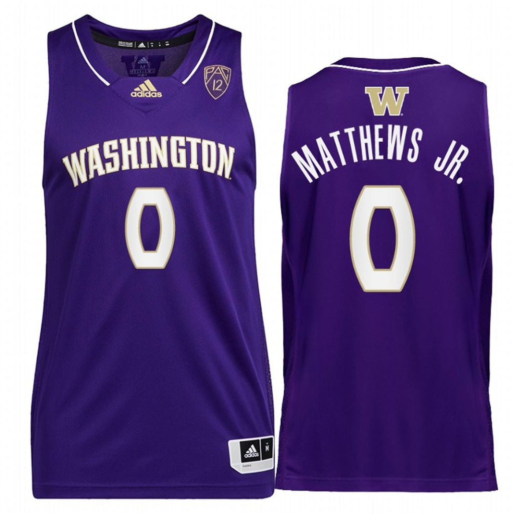 Emmitt Matthews Washington Huskies Jr 0 Jersey
