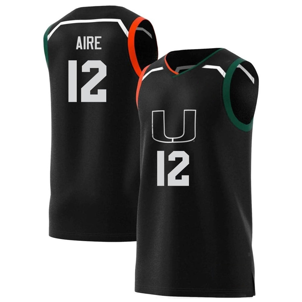 Favour Aire Miami Hurricanes 12 Jersey