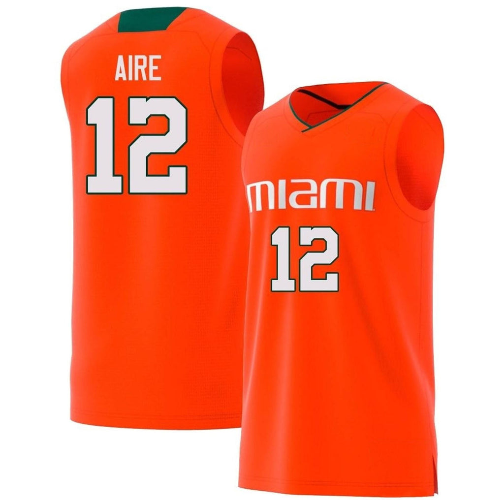 Favour Aire Miami Hurricanes 12 Jersey