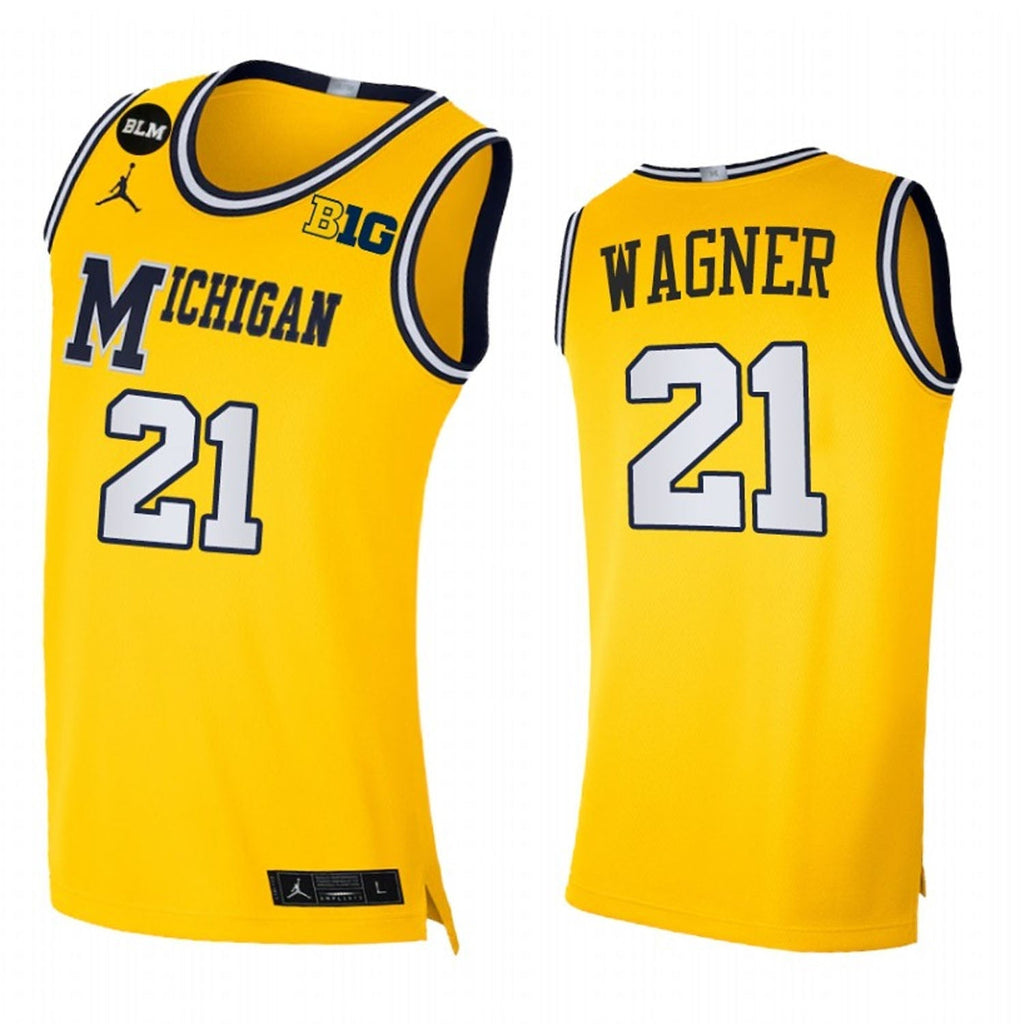 Franz Wagner Michigan Wolverines 21 Jersey