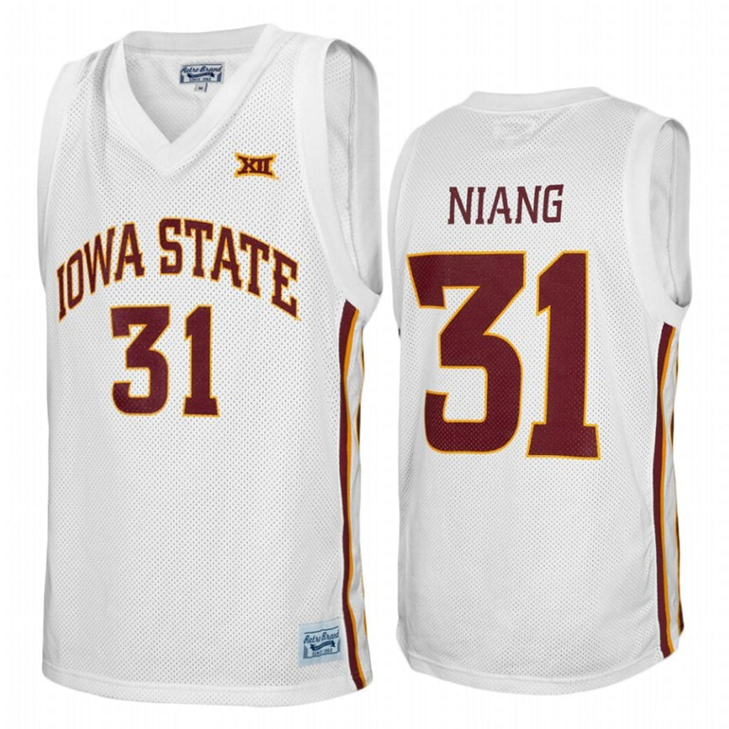 Georges Niang Iowa State Cyclones Cardinal 31 Jersey