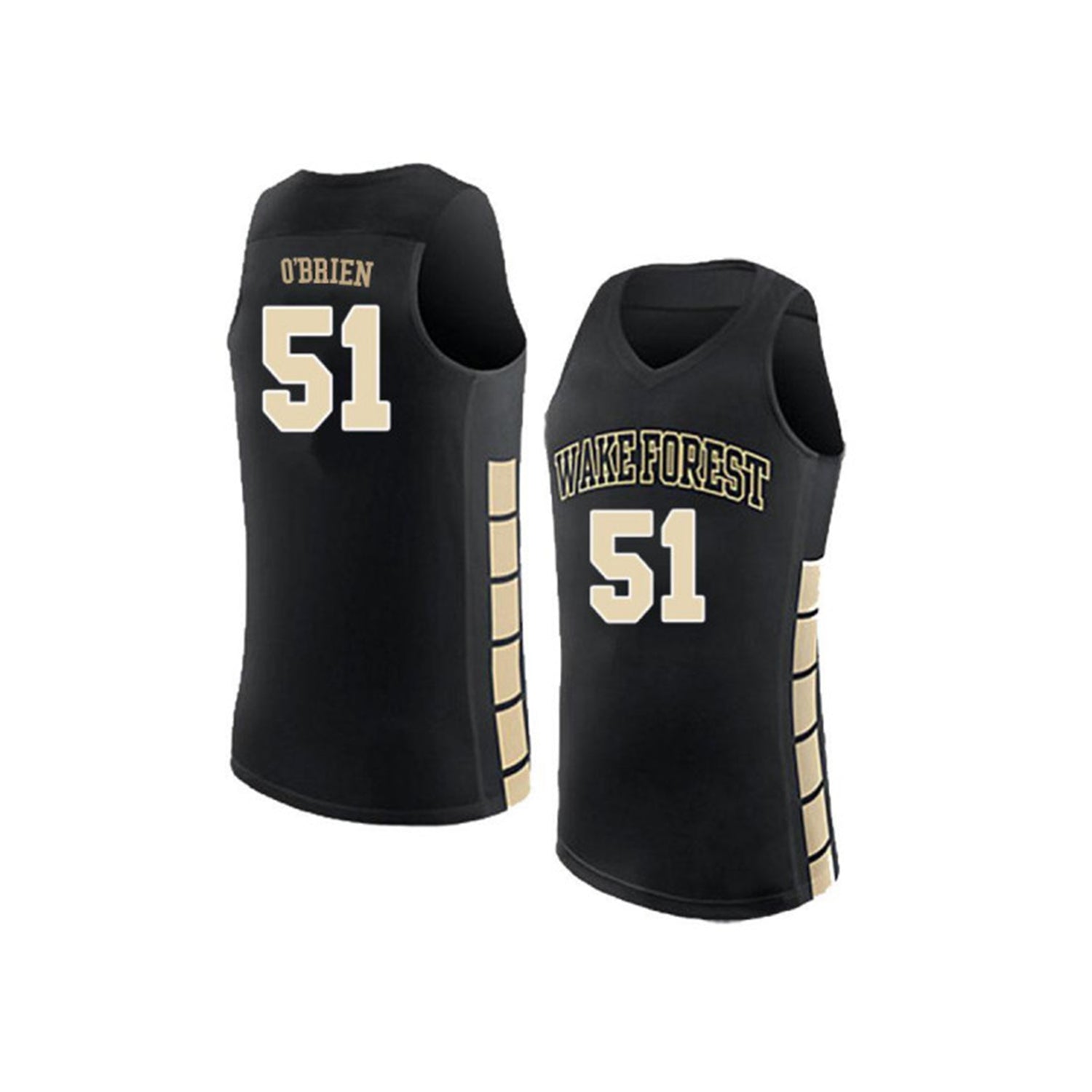 Grant OBrien Wake Forest Demon Deacons 51 Jersey