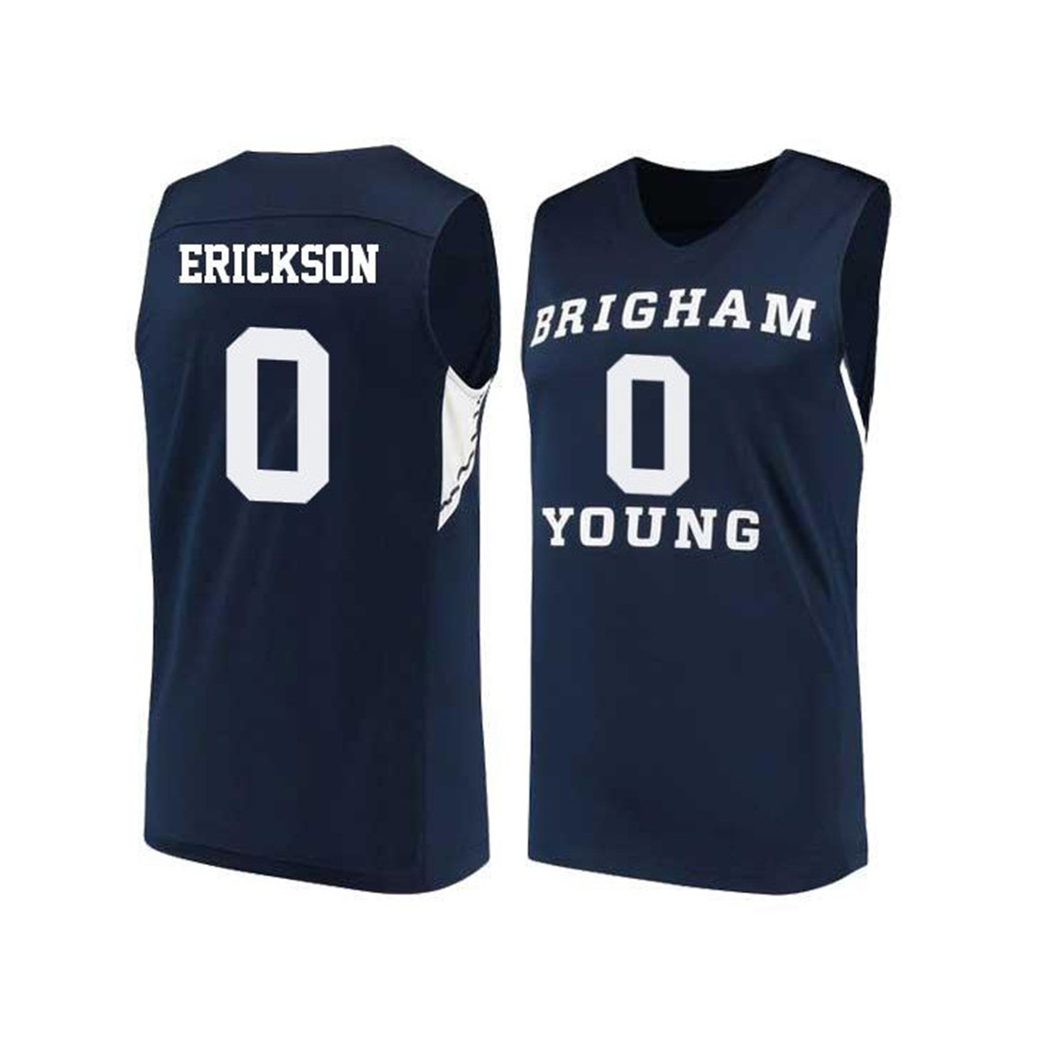 Hunter Erickson BYU Cougars 0 Jersey