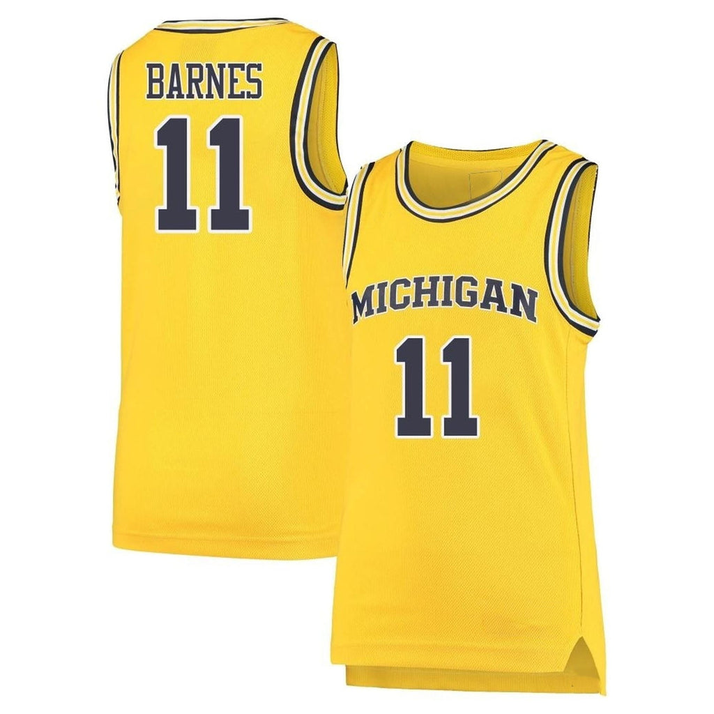 Isaiah Barnes Michigan Wolverines 11 Jersey